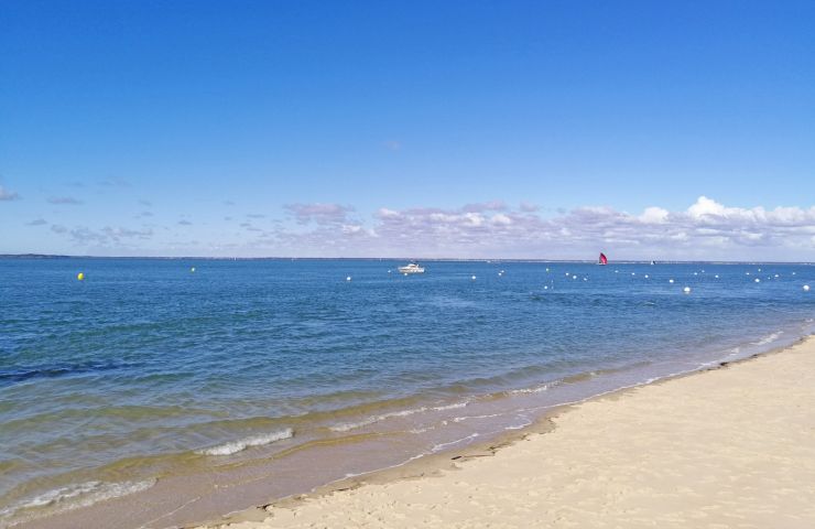 Central beach, Arcachon