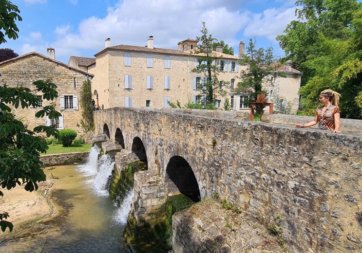 A walk in Pondaurat and its fortified Saint-An ...