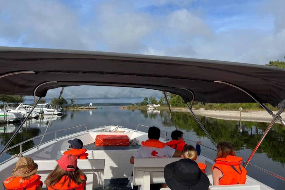 Excursion à bord du Vagabond du Lac